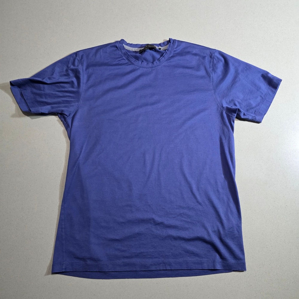 Porsche Design Mens Purple Short Sleeve Crew Neck T-Shirt Size L
